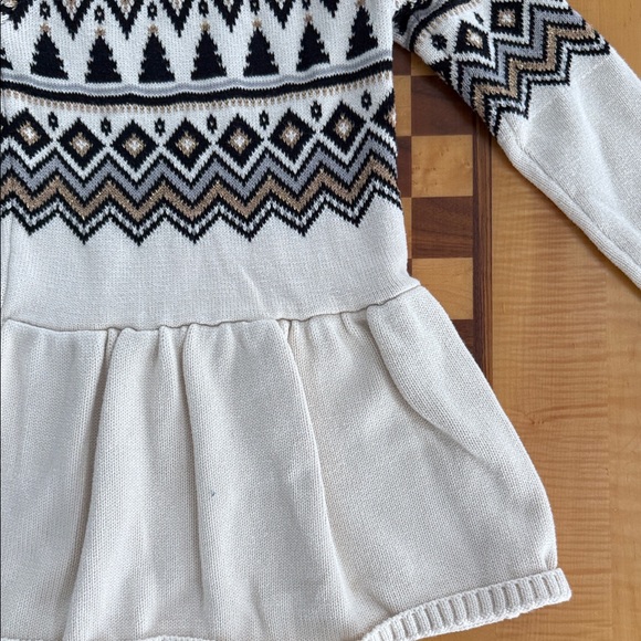 Gymboree Cream Knit Sweater - Picture 5 of 6